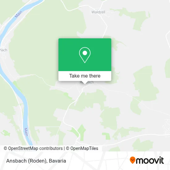 Ansbach (Roden) map
