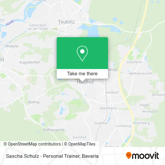 Sascha Schulz - Personal Trainer map