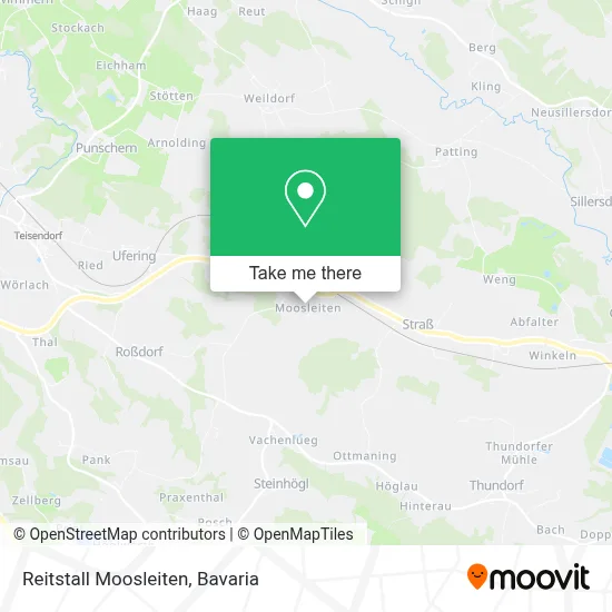Reitstall Moosleiten map