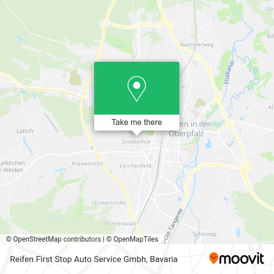 Reifen First Stop Auto Service Gmbh map
