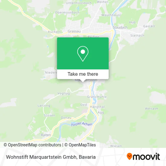 Wohnstift Marquartstein Gmbh map