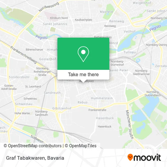 Graf Tabakwaren map
