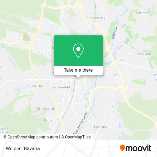Weiden map