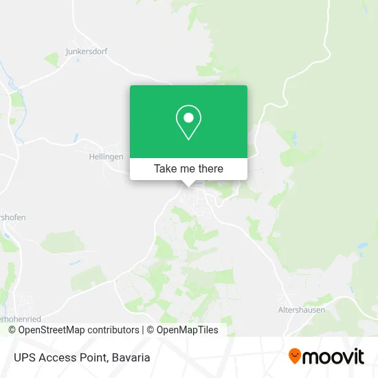 Ups Access Point map
