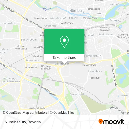 Numibeauty map