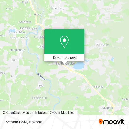 Botanik Cafe map