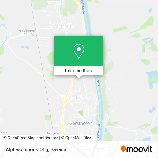 Alphasolutions Ohg map