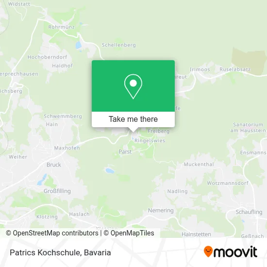 Patrics Kochschule map