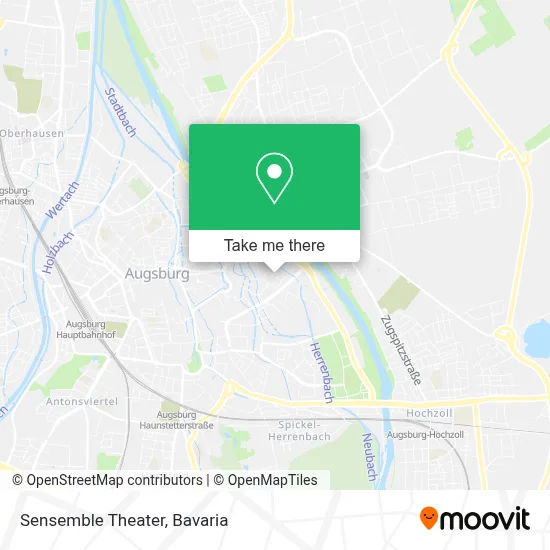 Sensemble Theater map