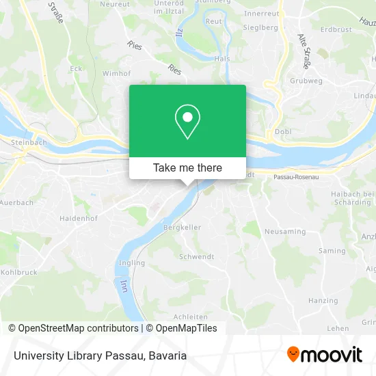 University Library Passau map