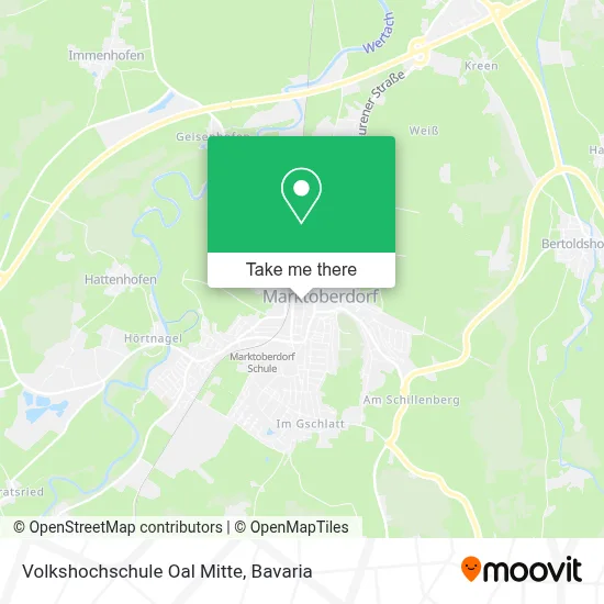 Volkshochschule Oal Mitte map