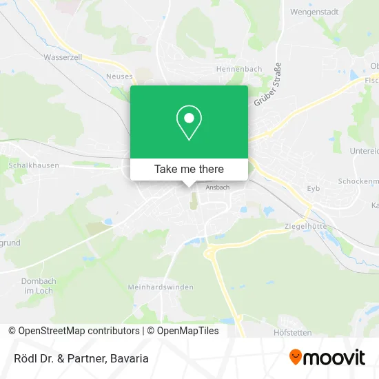 Rödl Dr. & Partner map