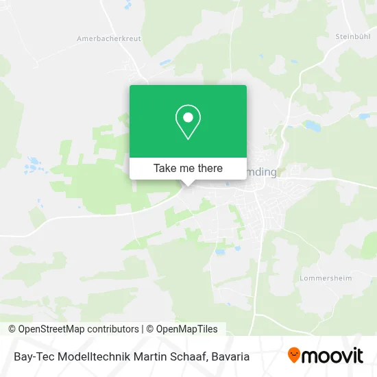 Bay-Tec Modelltechnik Martin Schaaf map