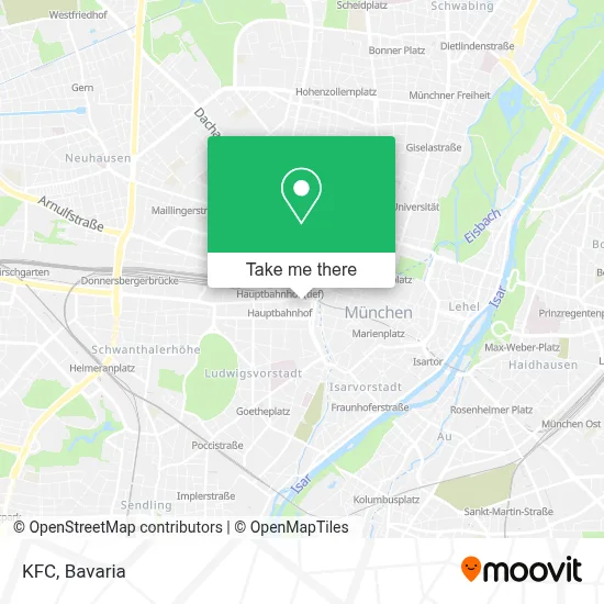 Kfc map