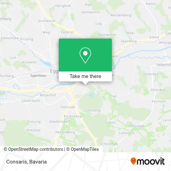 Consaris map
