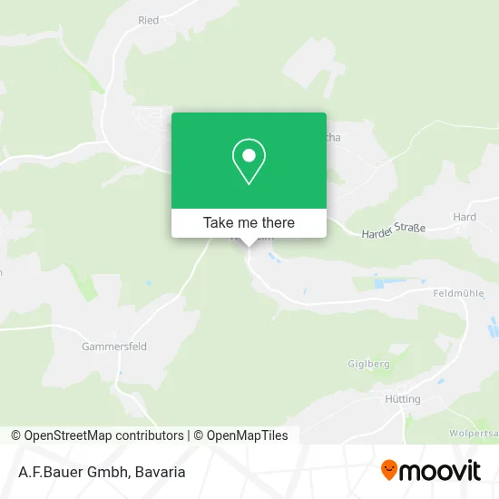 A.F.Bauer Gmbh map