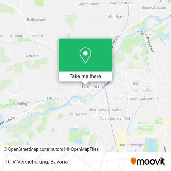 R+V Versicherung map