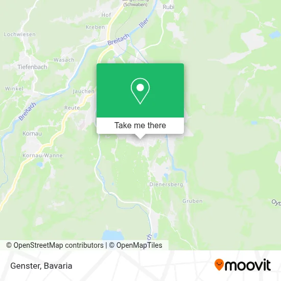Genster map