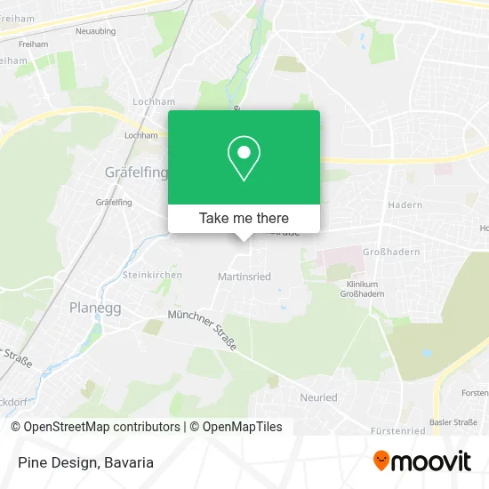 Pine Design map