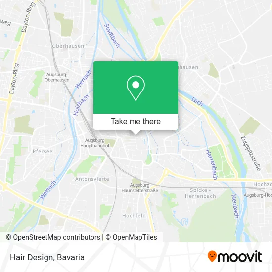 Hair-Design map