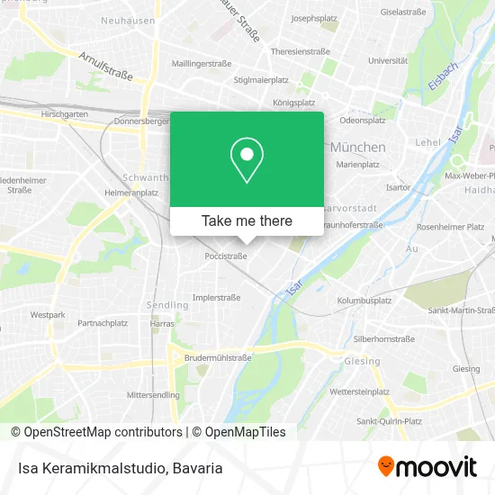 Isa Keramikmalstudio map