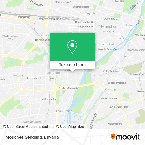 Moschee Sendling map