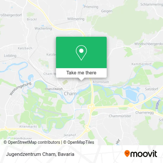 Jugendzentrum Cham map