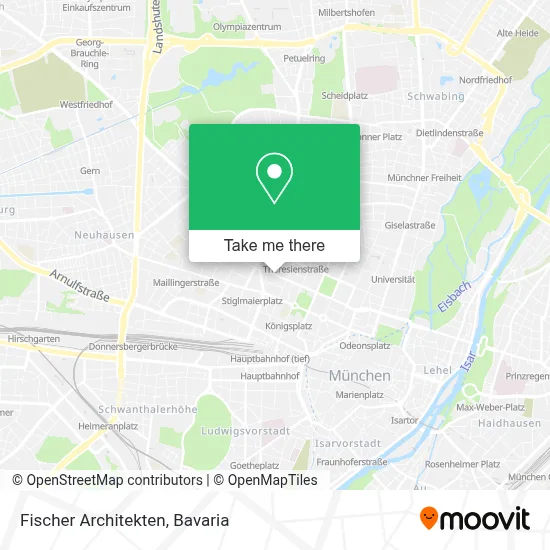 Fischer Architekten map