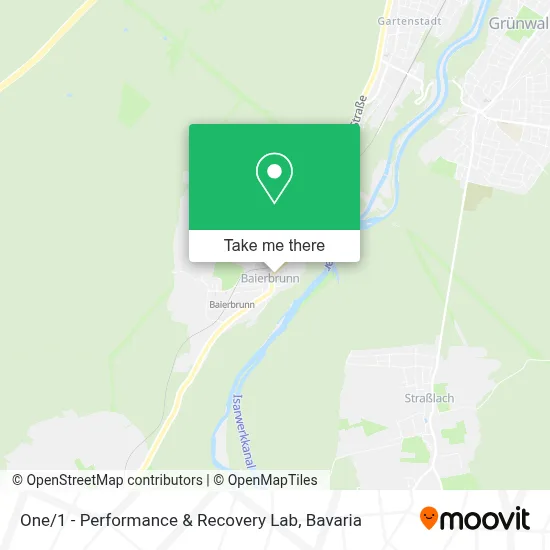 One / 1 - Performance & Recovery Lab map