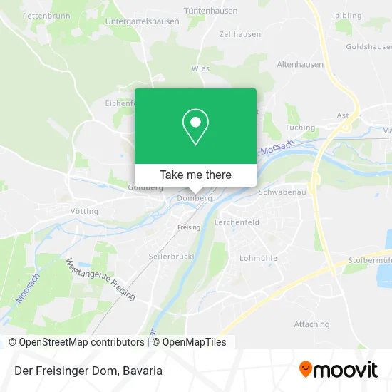 Der Freisinger Dom map