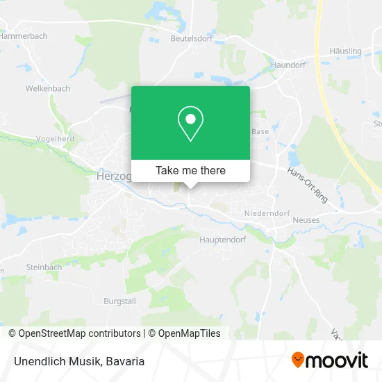 Unendlich Musik map