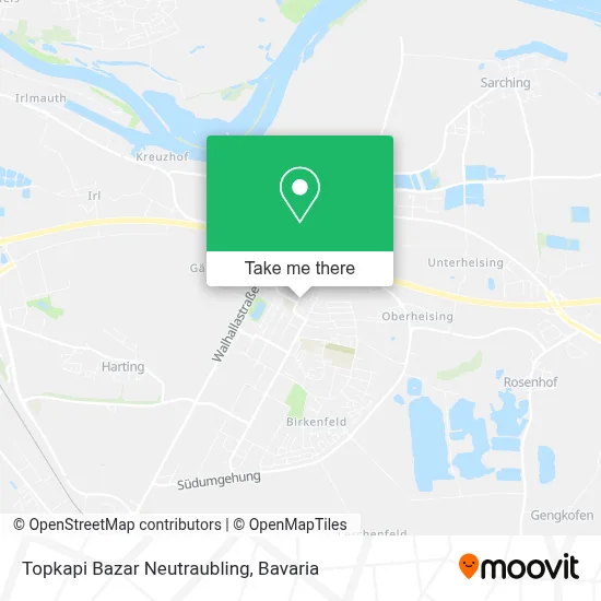 Topkapi Bazar Neutraubling map