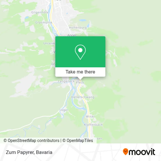 Zum Papyrer map