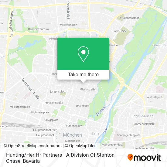 Hunting / Her Hr-Partners - A Division Of Stanton Chase map