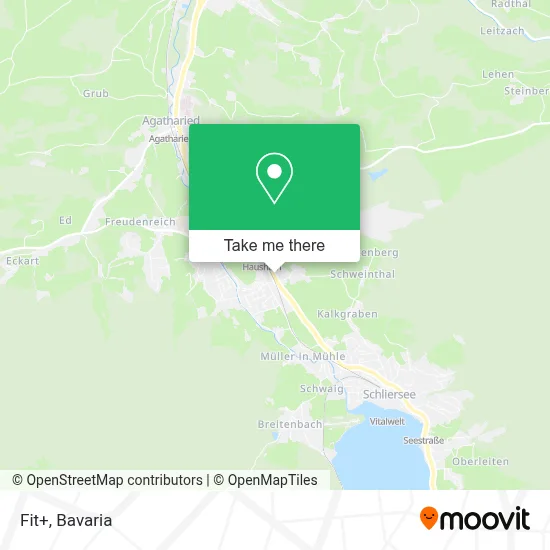 Fit+ map