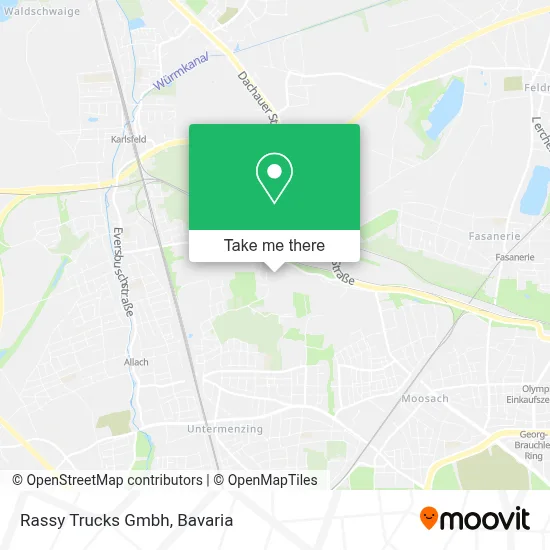Rassy Trucks Gmbh map
