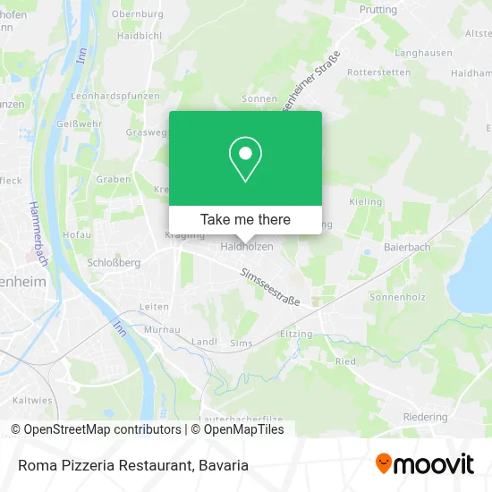 Ristorante Pizzeria Roma map