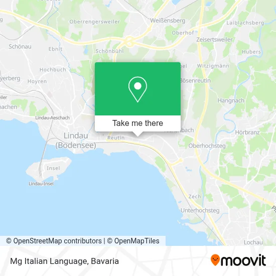 Mg Italian Language map
