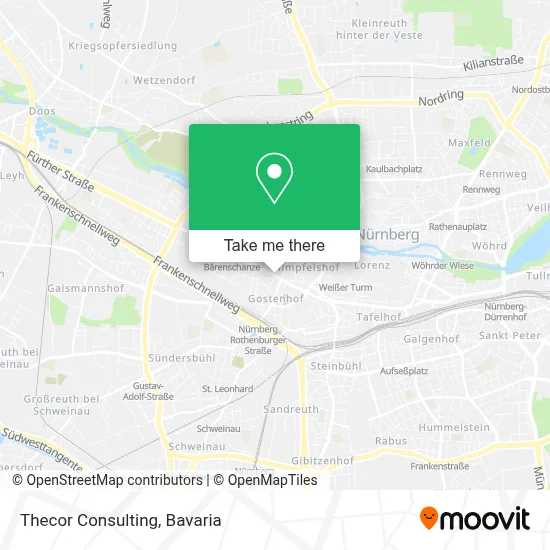 Thecor Consulting map