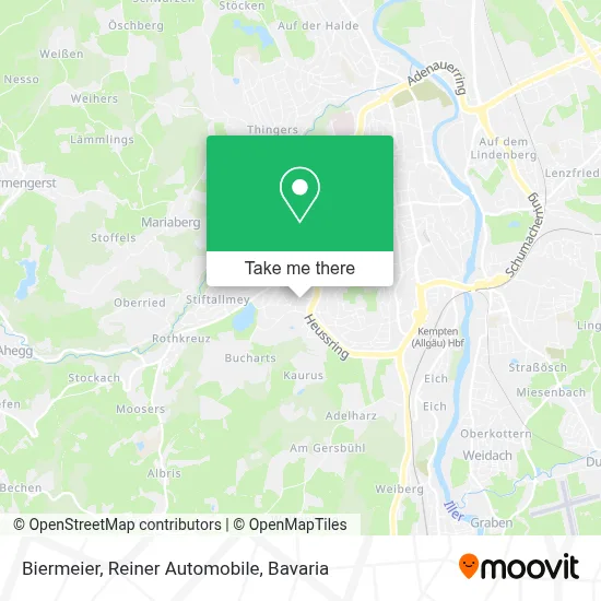 Biermeier, Reiner Automobile map