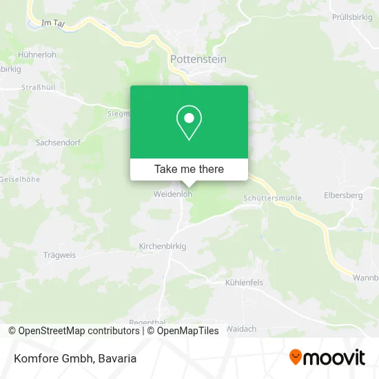 Komfore Gmbh map