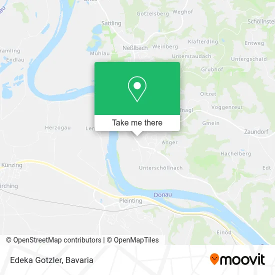 Edeka Gotzler map