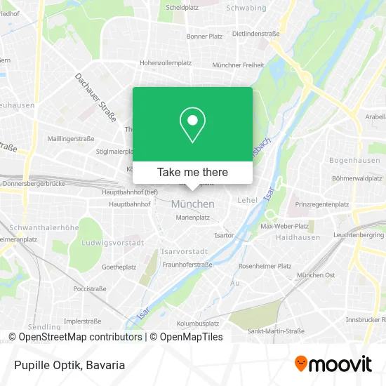 Pupille Optik map
