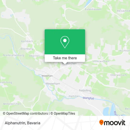Alphanutrin map