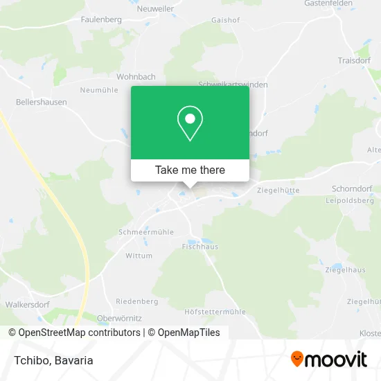 Tchibo map