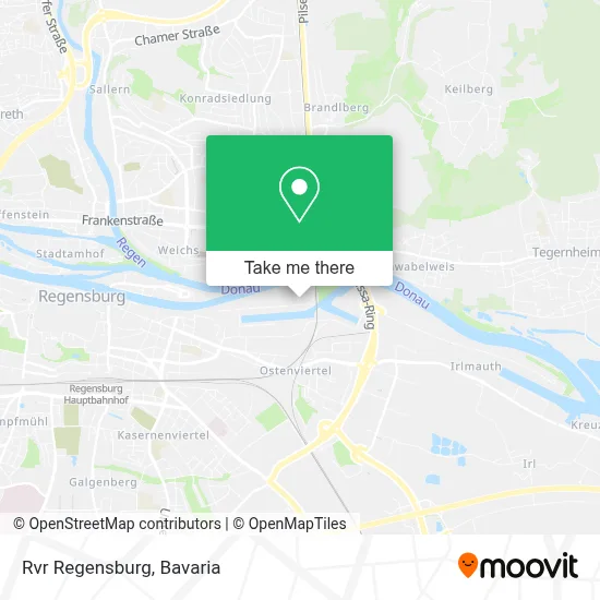 Rvr Regensburg map