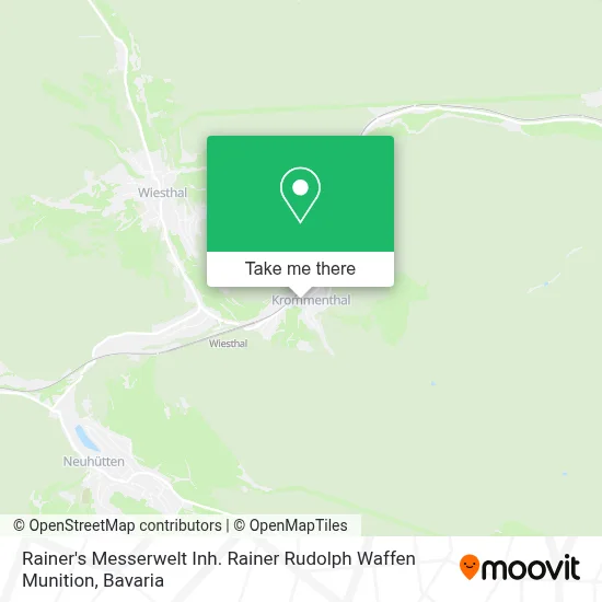 Rainer's Messerwelt Inh. Rainer Rudolph Waffen Munition map