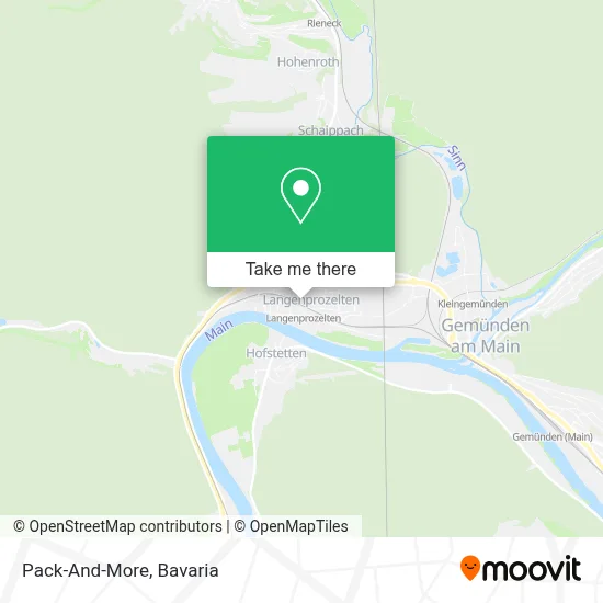 Pack-And-More map