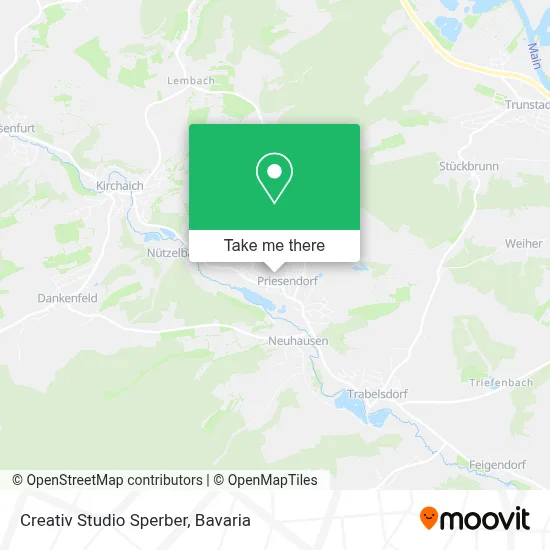 Creativ Studio Sperber map