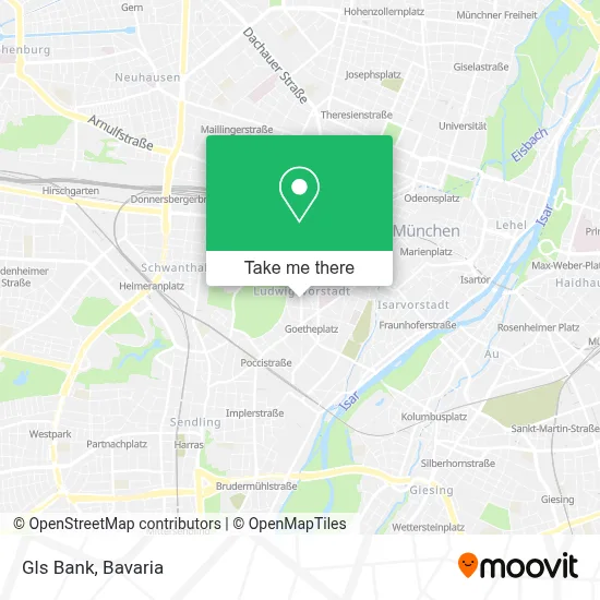 Gls Bank map